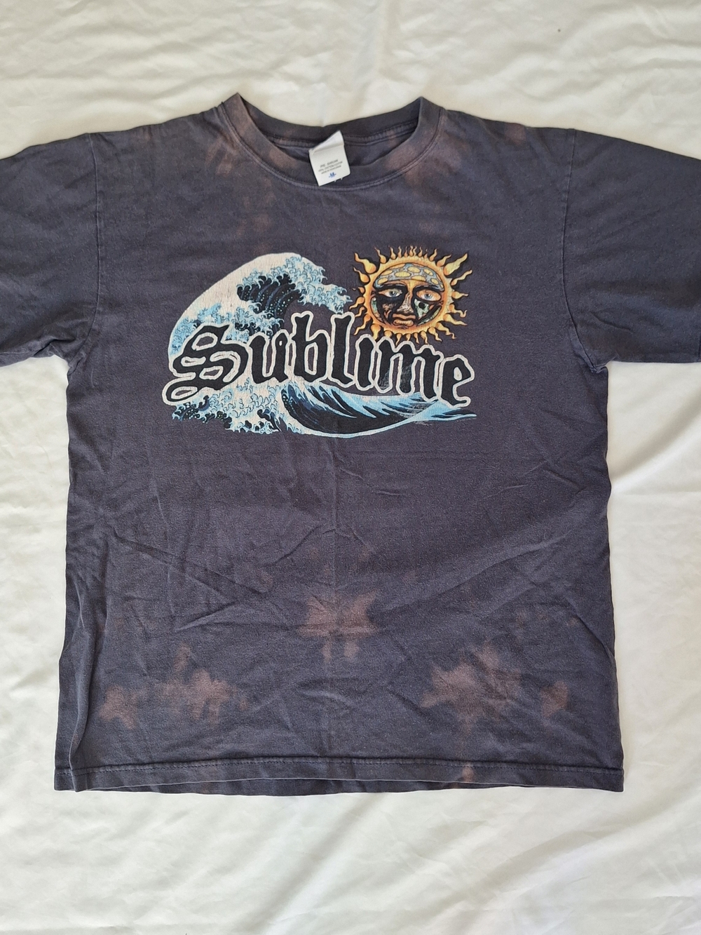 Sublime Sun Vintage Y2K Waves Tee Shirt Men’s Med Punk Reggae Rock

Navy blue sh